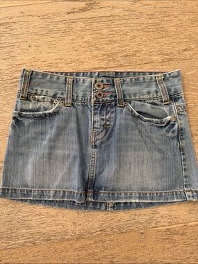 AE Denim mini skirt
